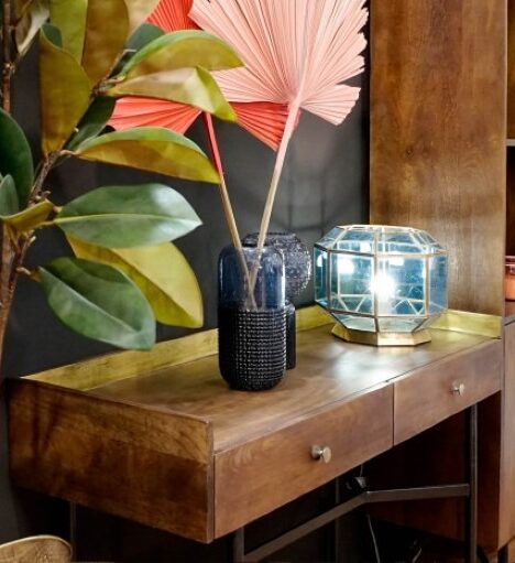 Table Lamp - Glass + Brass - Image 3