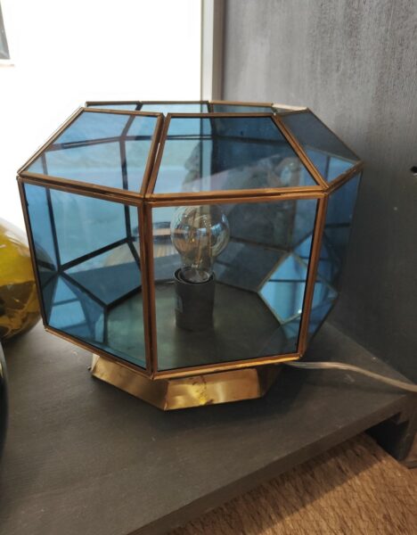Table Lamp - Glass + Brass - Image 6