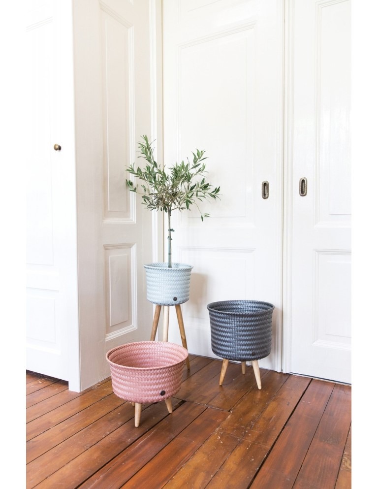 Planter/Magazine Rack "Up Low" - Recycled Plastic